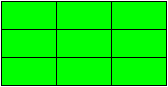 how to get area using unit square shapes