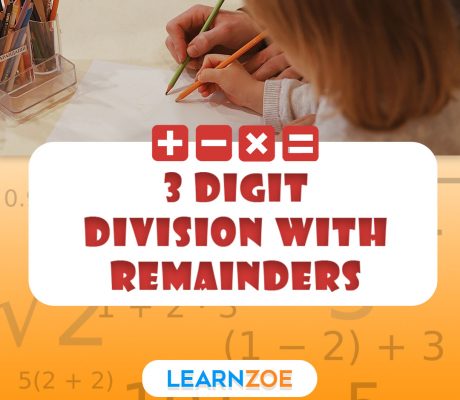 3 Digit Division with Remainders